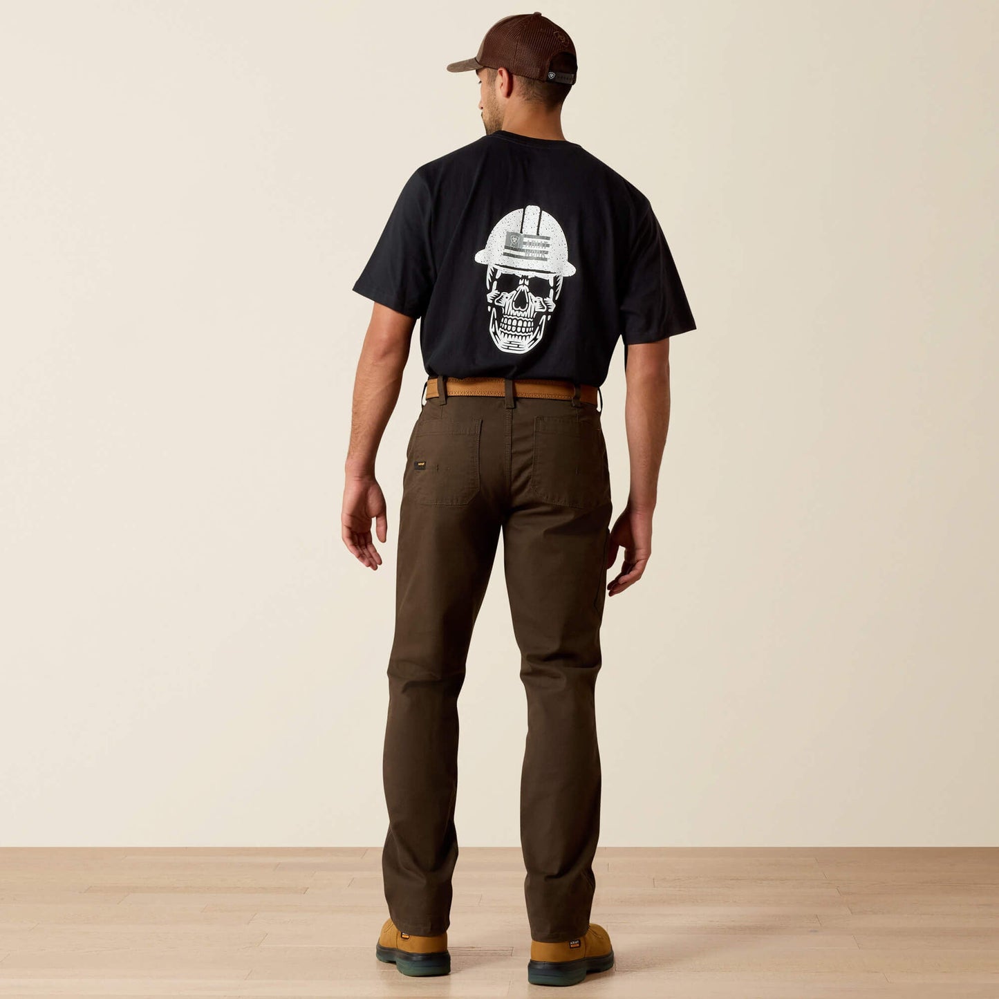 Rebar M4 Low Rise DuraStretch Made Tough Double Front Stackable Straight Leg Pant Men | Ariat online shop