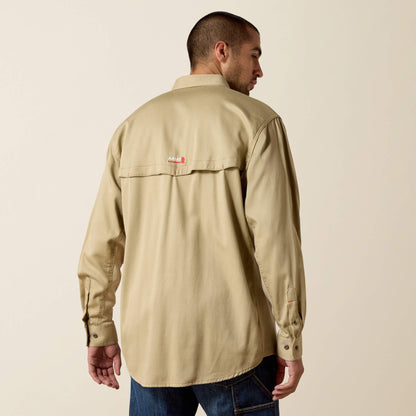 FR Solid Vent Work Shirt Men | Ariat on sale