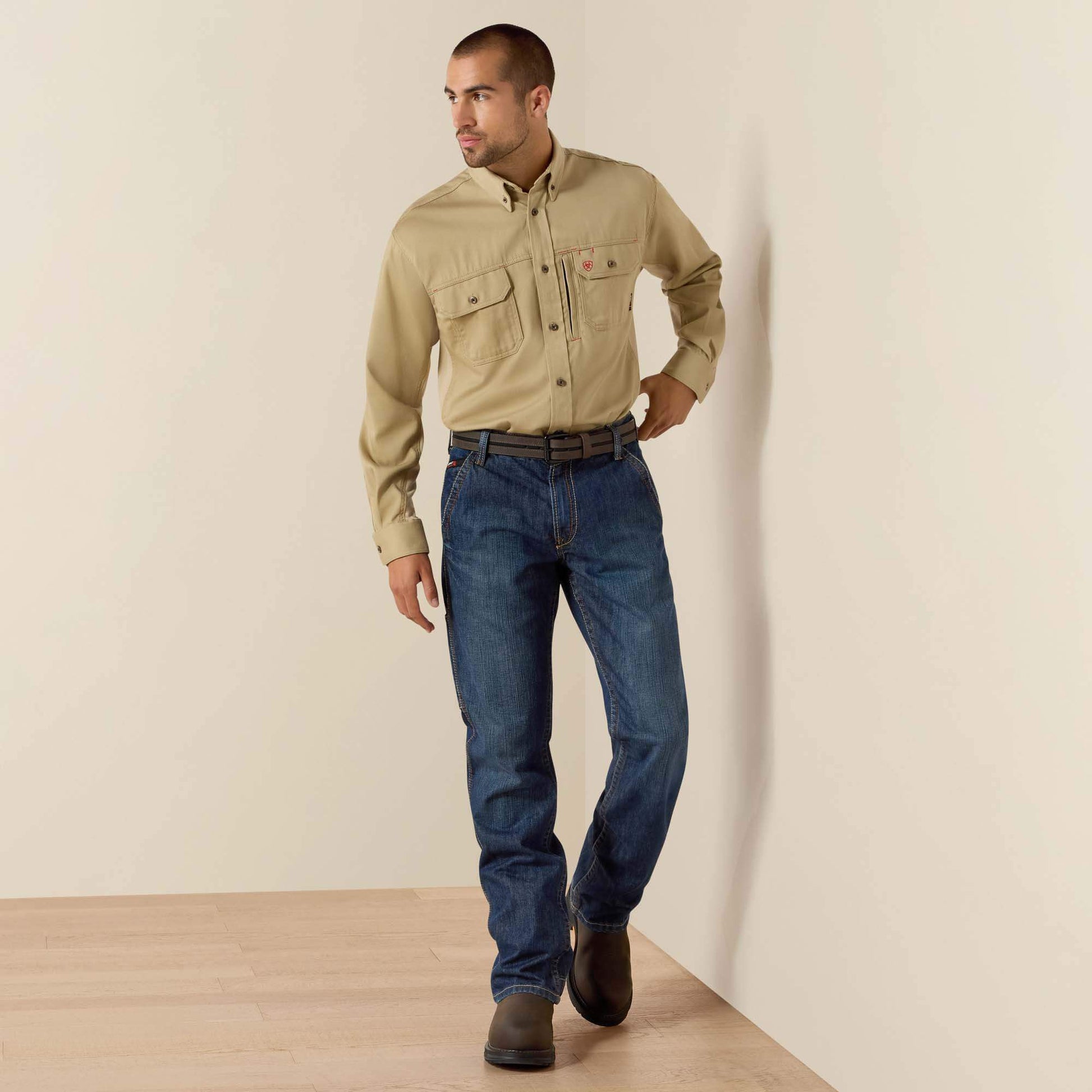 FR Solid Vent Work Shirt Men | Ariat on sale