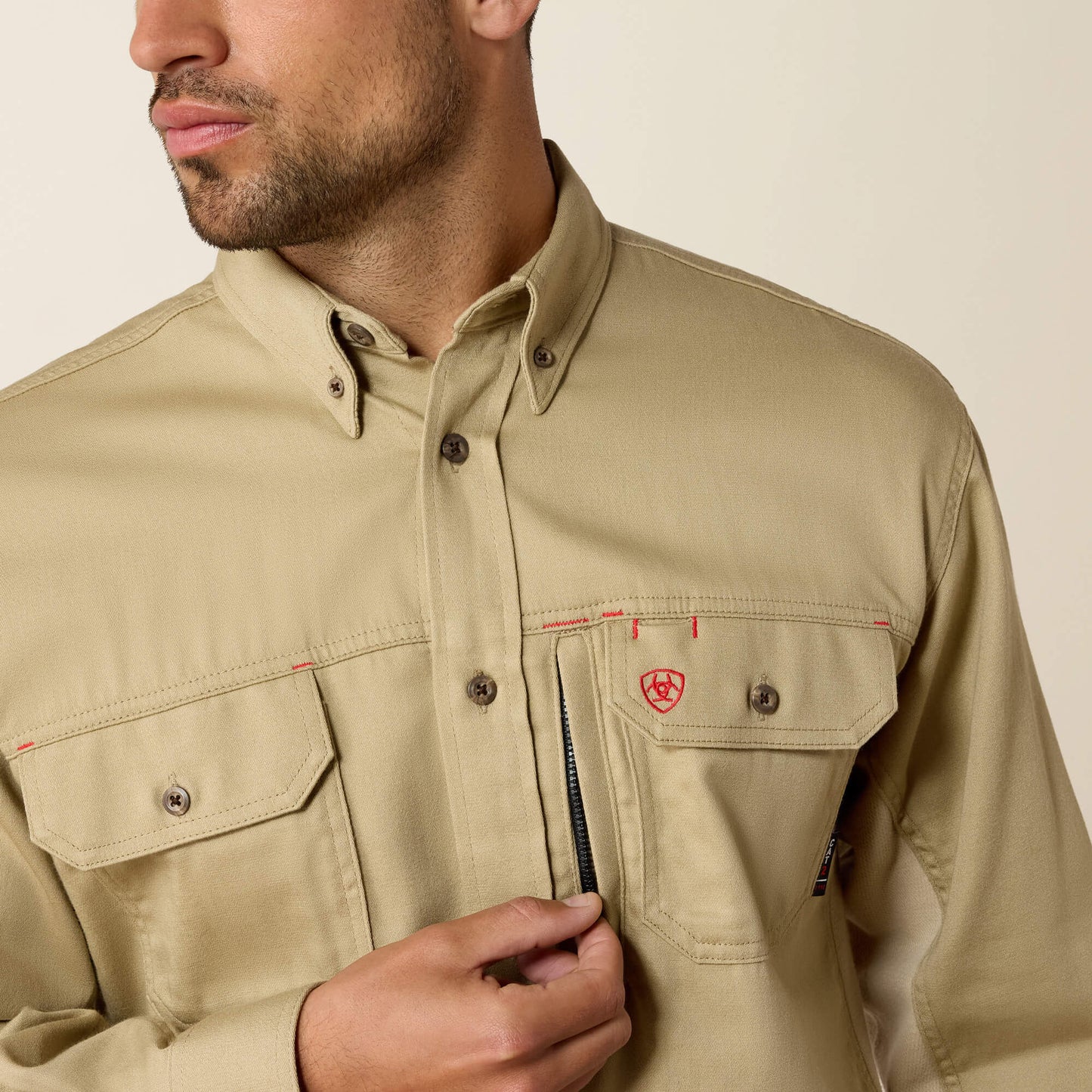 FR Solid Vent Work Shirt Men | Ariat on sale