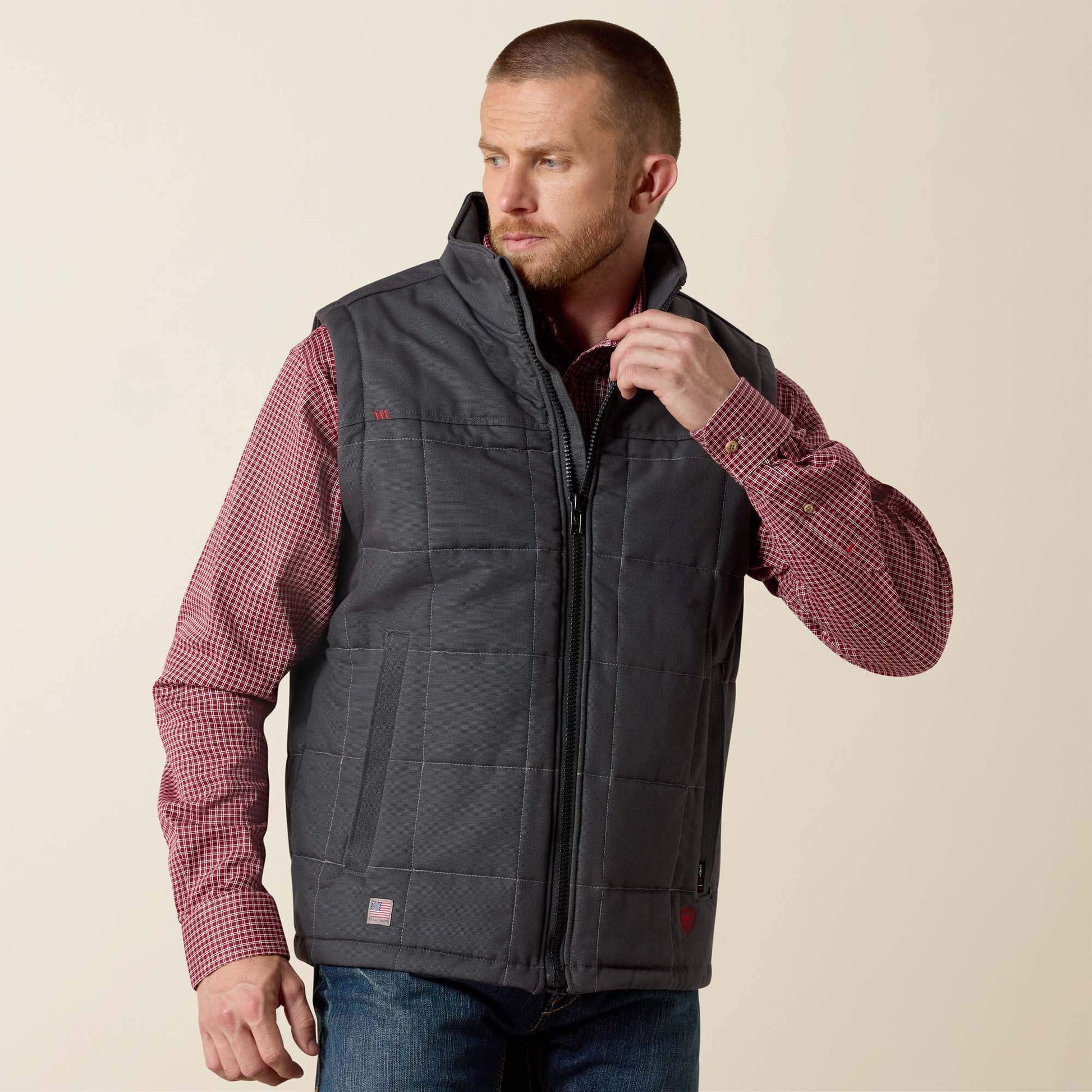 FR Crius Insulated Vest Men | Ariat on sale