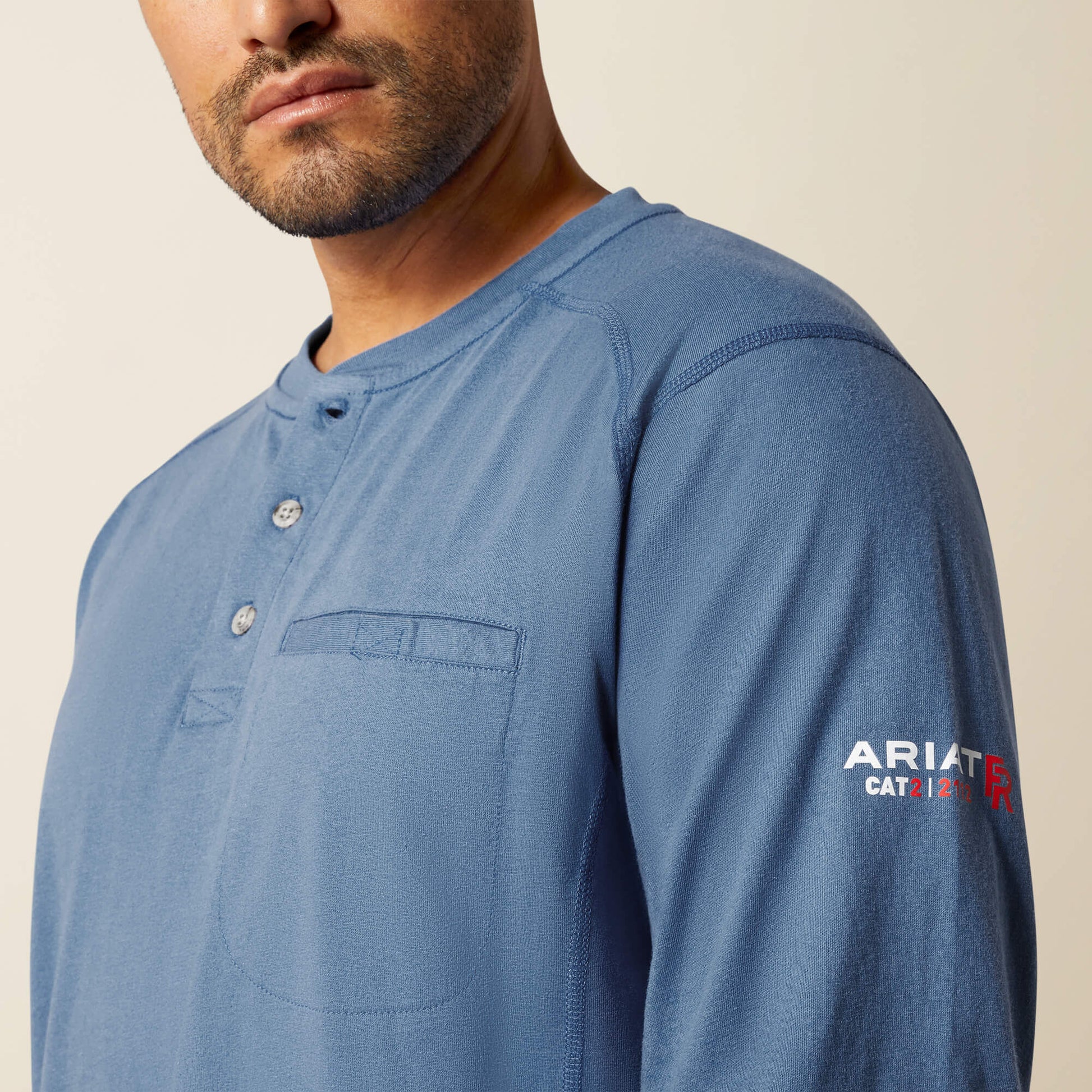 FR Air Henley Men | Ariat online shop