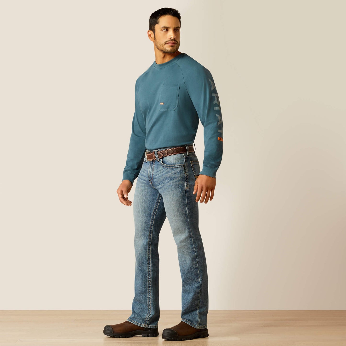 Rebar M7 Slim Rail Straight Jean Men | Ariat on sale