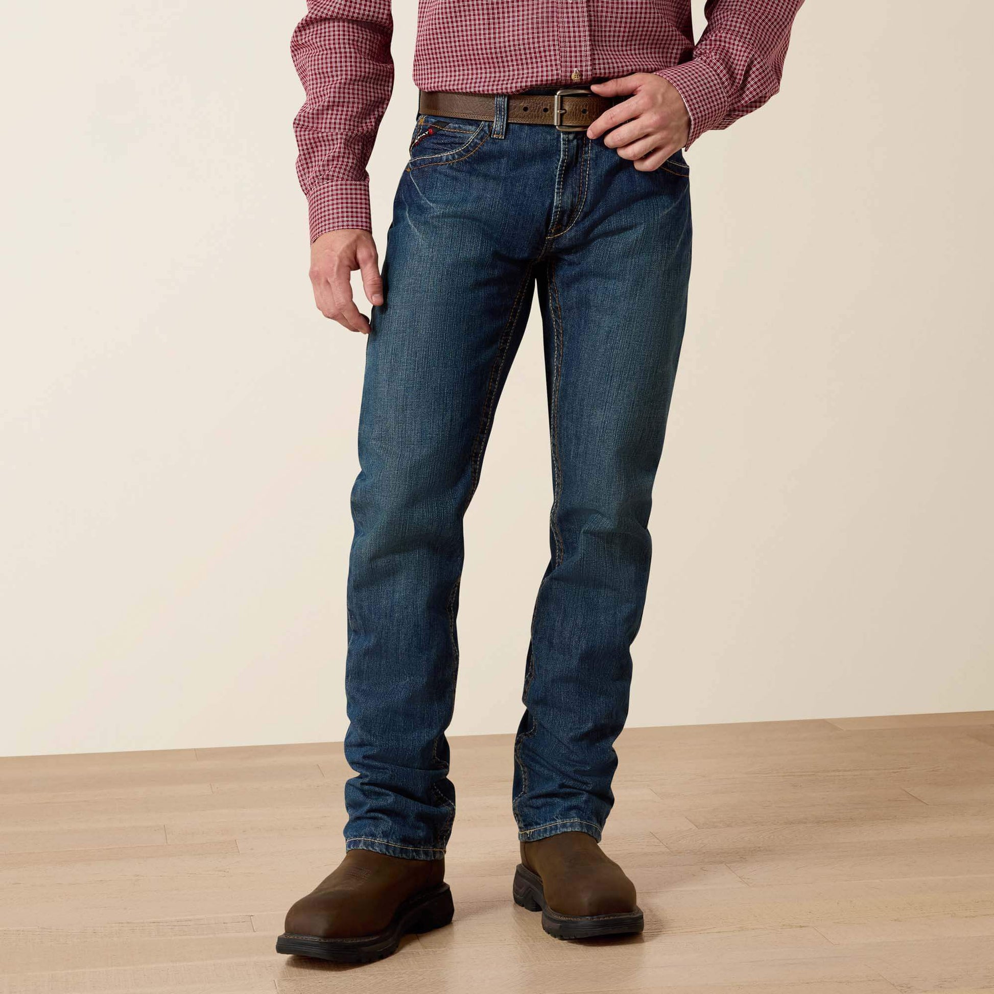 FR M5 Straight Basic Stackable Straight Leg Jean Men | Ariat for sale