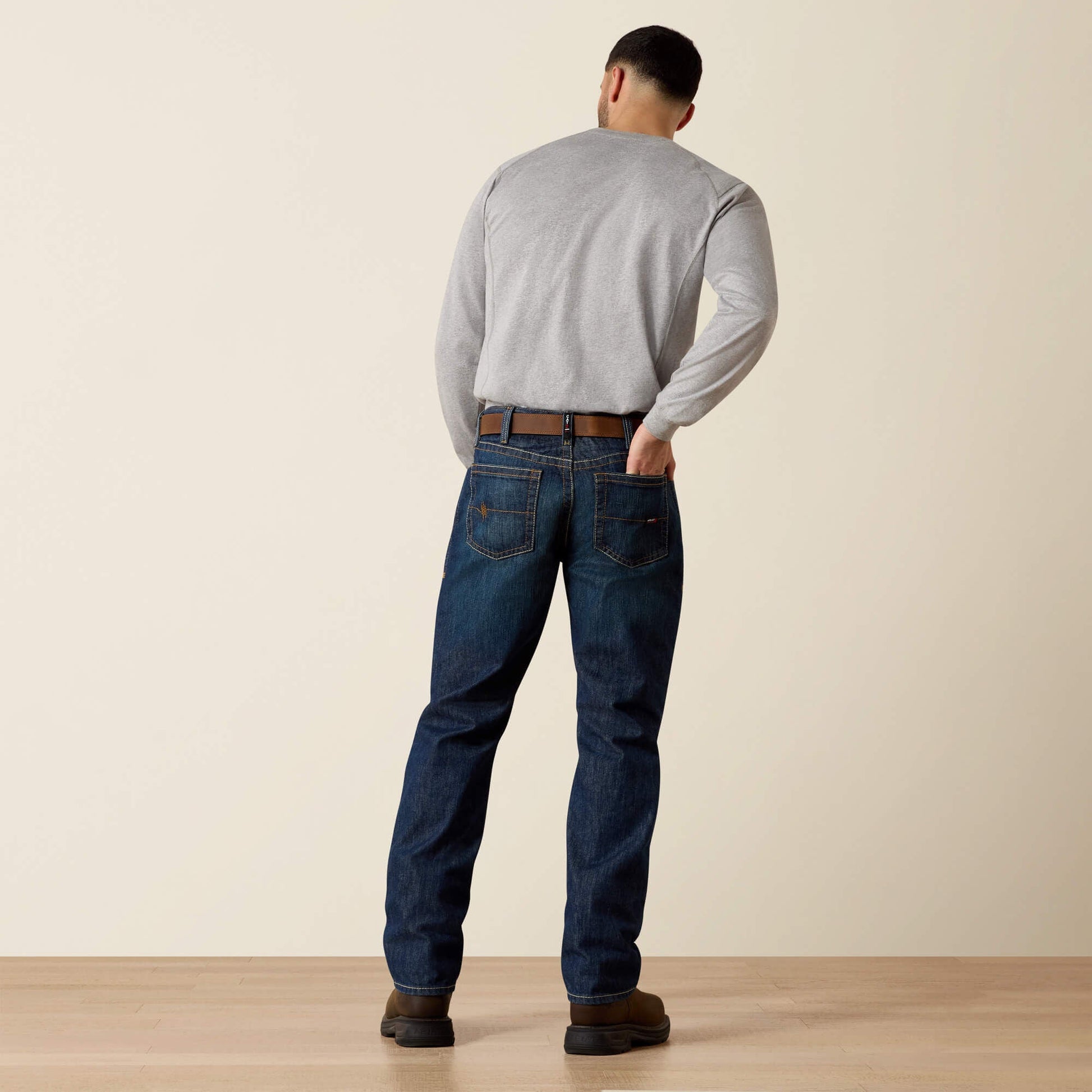 FR M3 Loose Basic Stackable Straight Leg Jean Men | Ariat discount