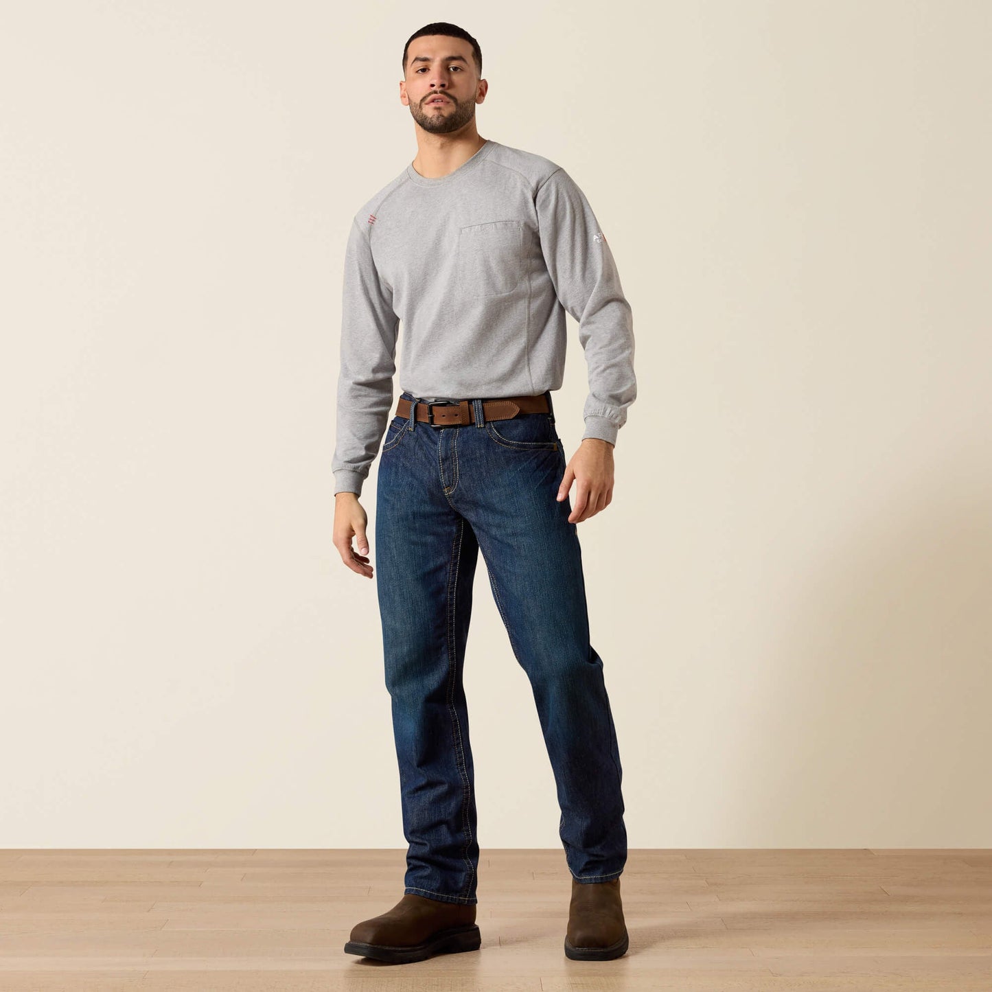 FR M3 Loose Basic Stackable Straight Leg Jean Men | Ariat discount