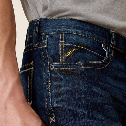 Rebar M4 Low Rise DuraStretch Edge Boot Cut Jean Men | Ariat discount