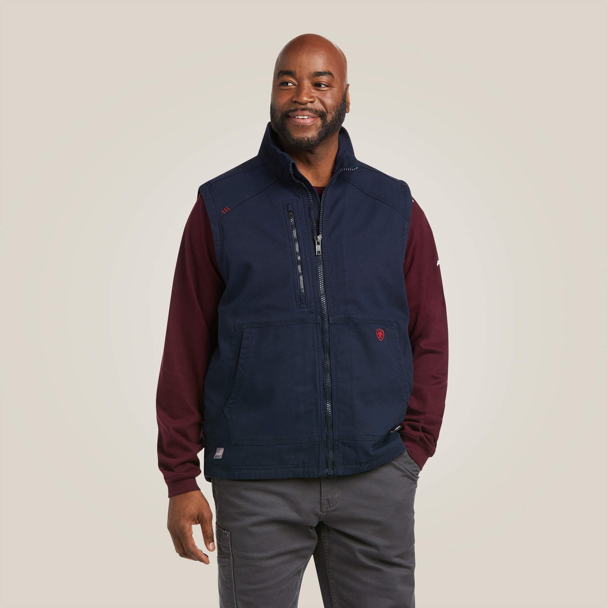 FR DuraLight Cordura Canvas Vest Men | Ariat outlet