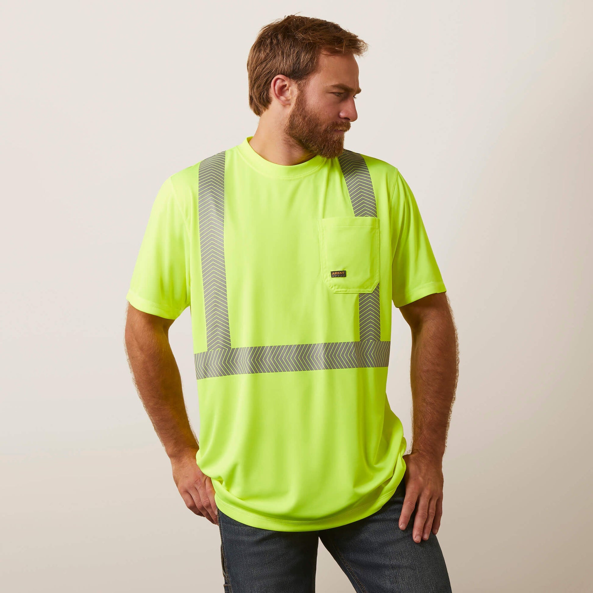 Rebar Hi-Vis ANSI T-Shirt Men | Ariat for sale
