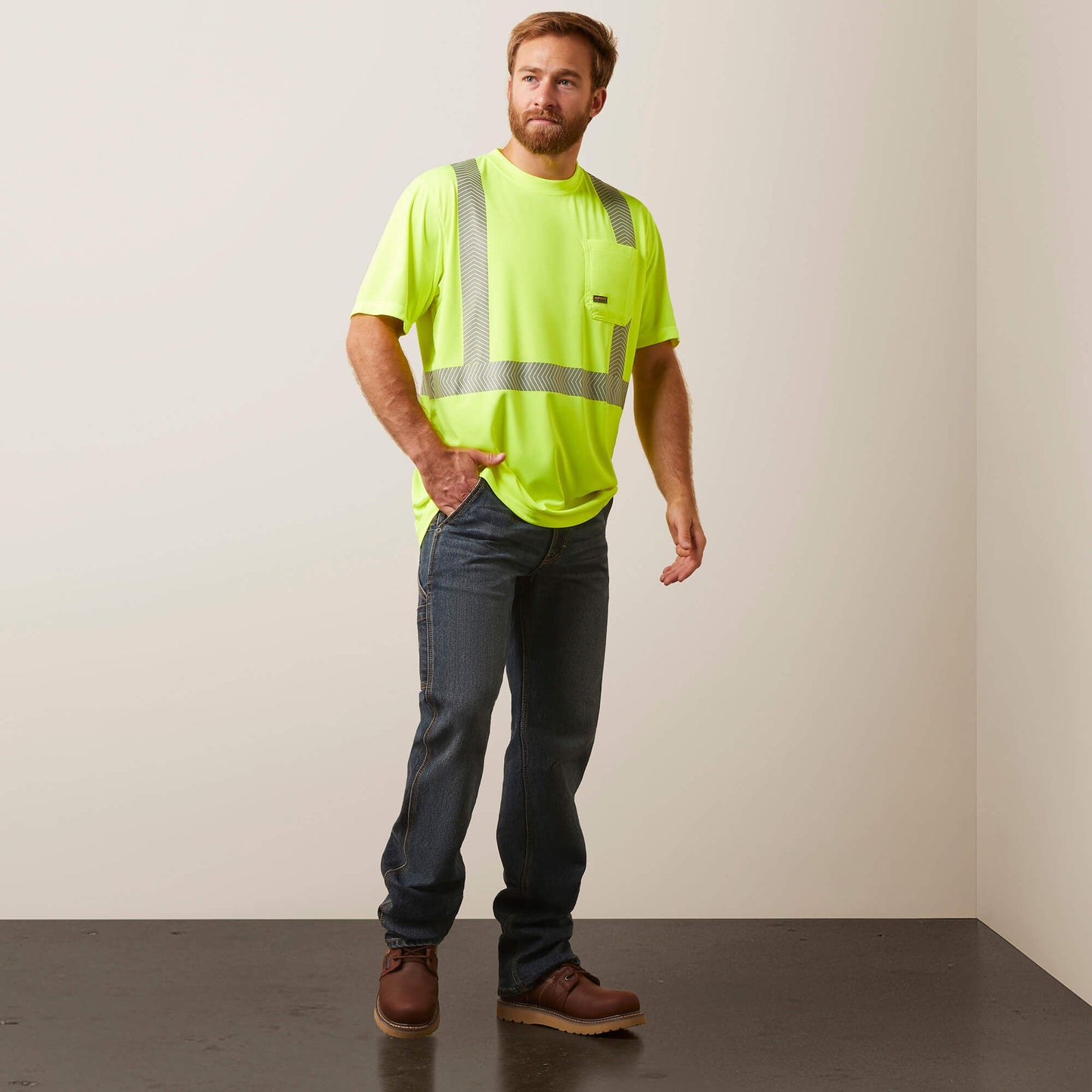 Rebar Hi-Vis ANSI T-Shirt Men | Ariat for sale
