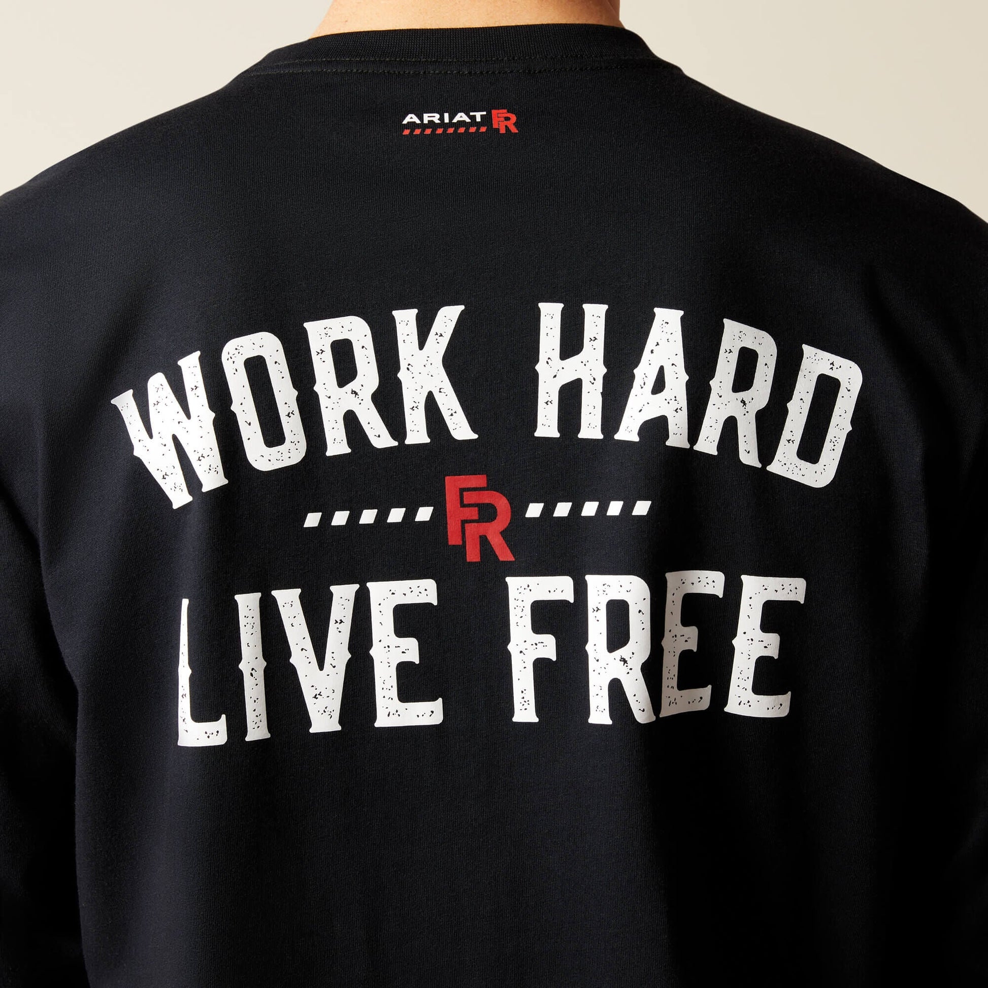 FR Work Hard Live Free T-Shirt Men | Ariat online