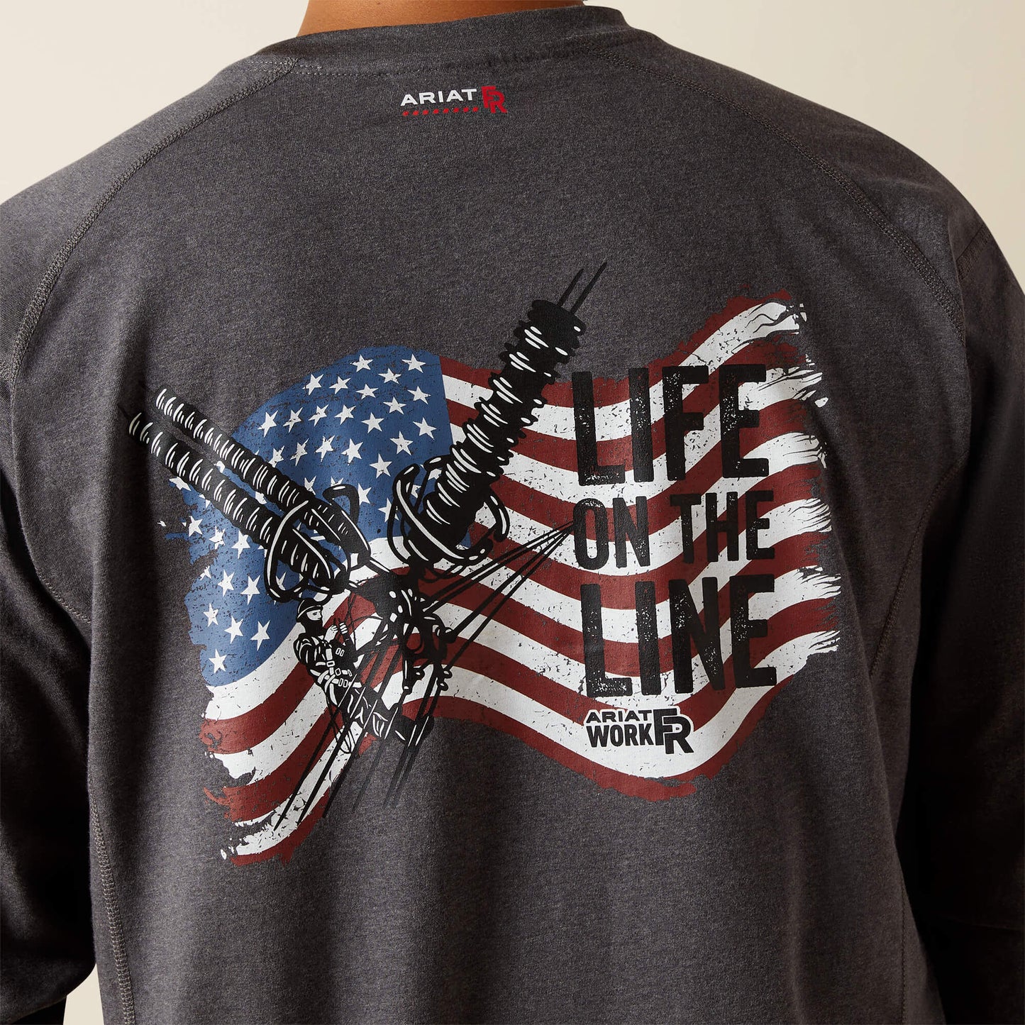 FR Air Lineman T-Shirt Men | Ariat sale