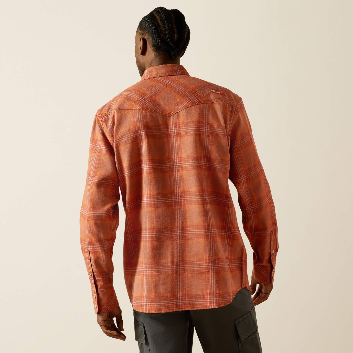 FR Wayne Retro Fit Snap Work Shirt Men | Ariat for sale