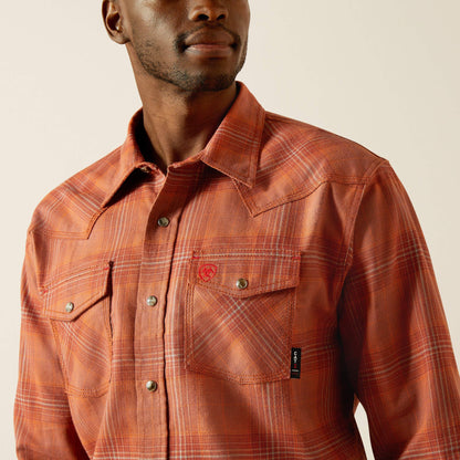 FR Wayne Retro Fit Snap Work Shirt Men | Ariat for sale