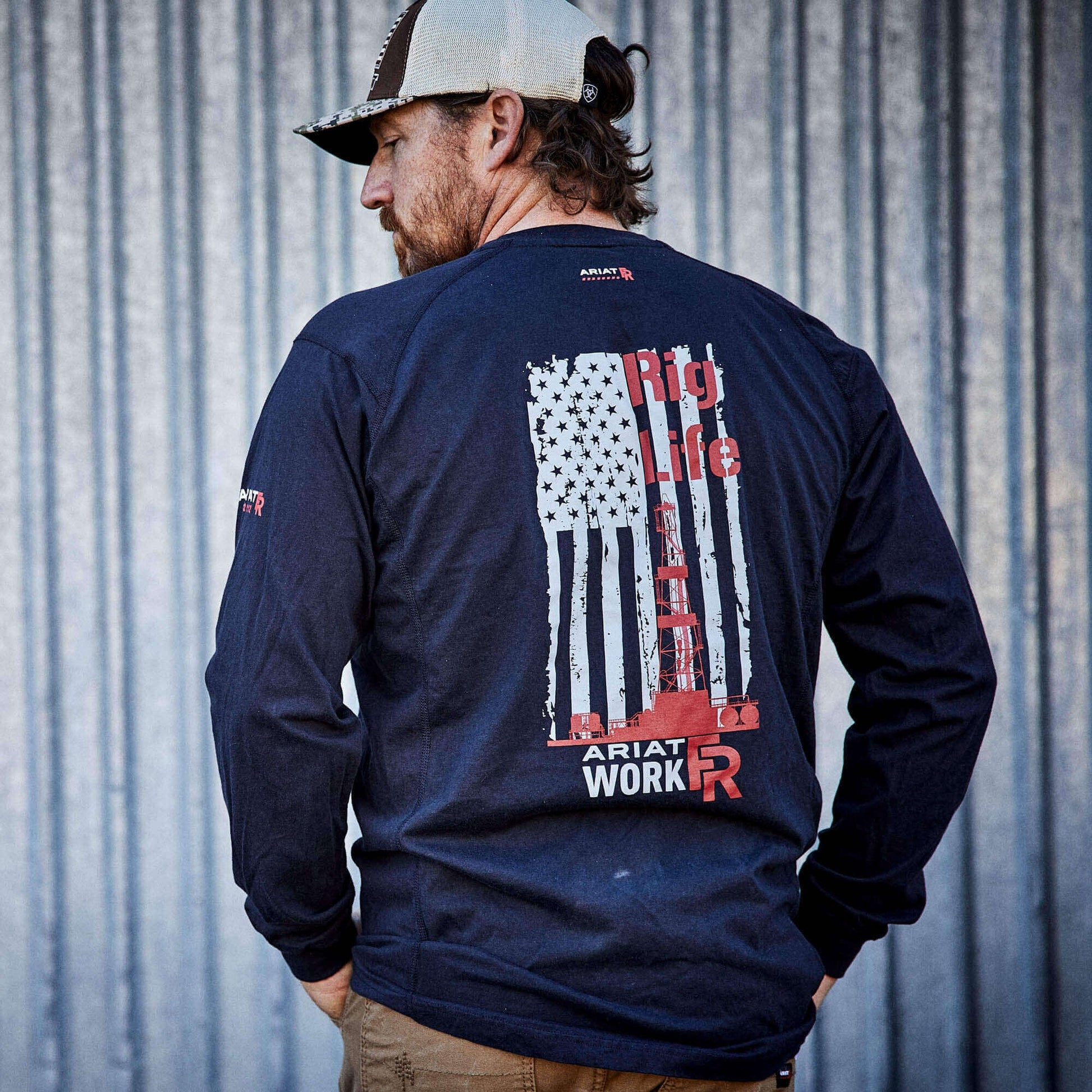 FR Air Rig Life Graphic T-Shirt Men | Ariat online