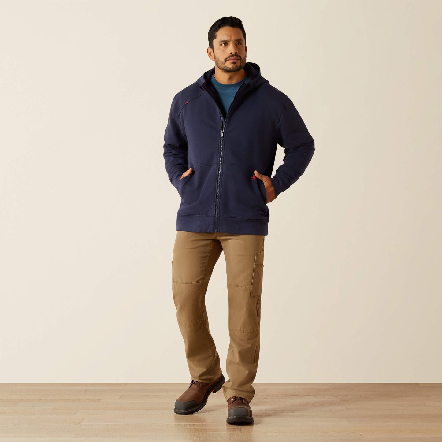 FR DuraStretch Heavyweight Fleece Full Zip Hoodie Men | Ariat online