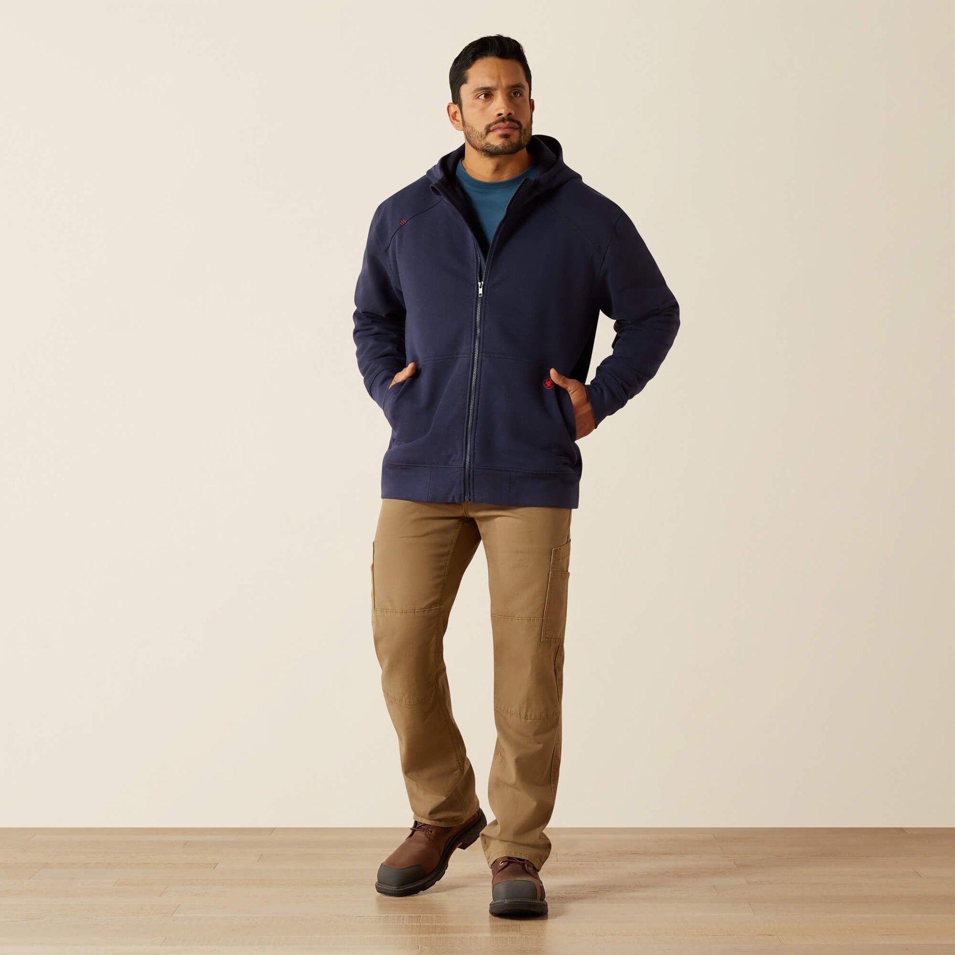 FR DuraStretch Heavyweight Fleece Full Zip Hoodie Men | Ariat online