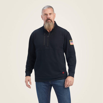 FR Durastrech Fleece 1/2 Zip Job Shirt Men | Ariat sale