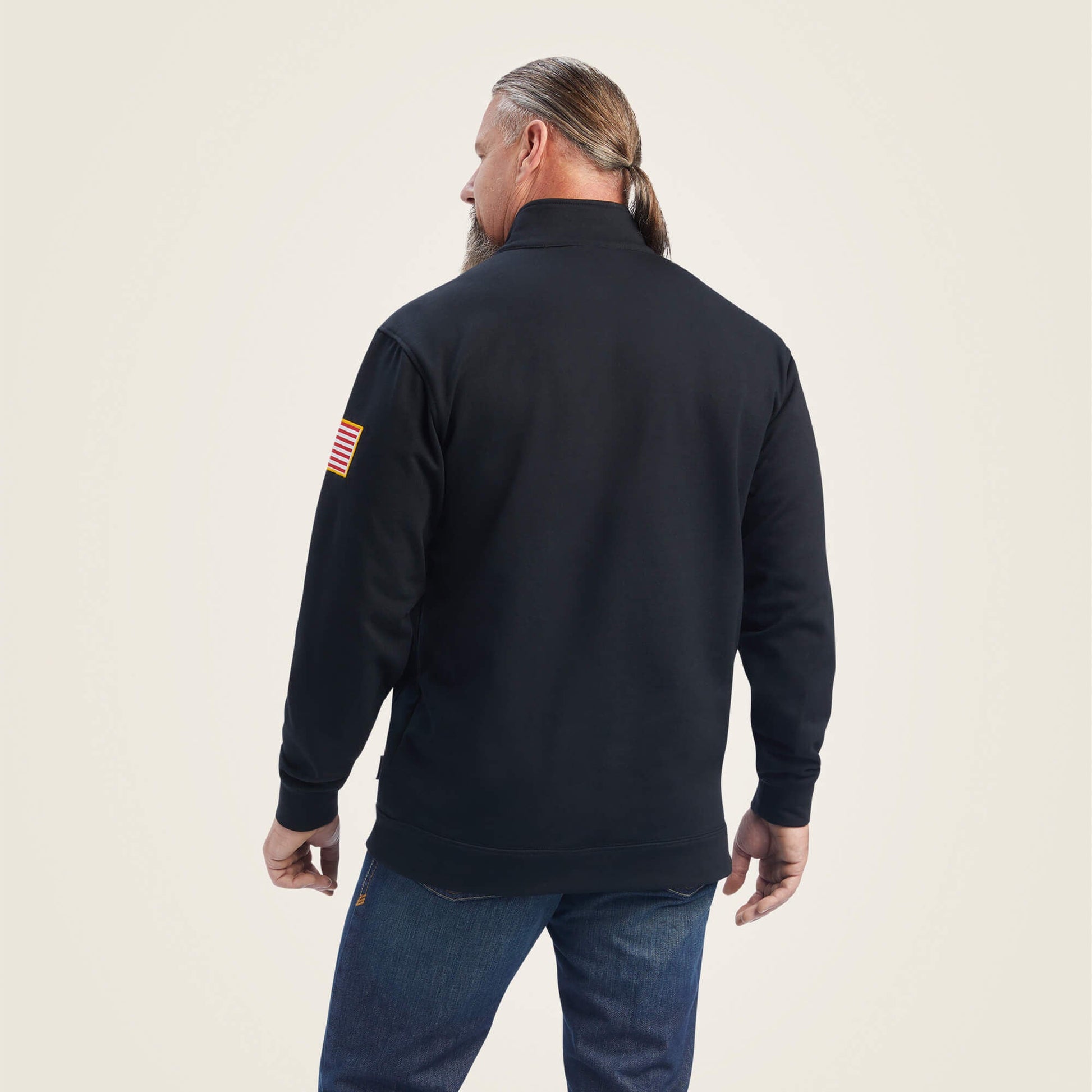 FR Durastrech Fleece 1/2 Zip Job Shirt Men | Ariat sale