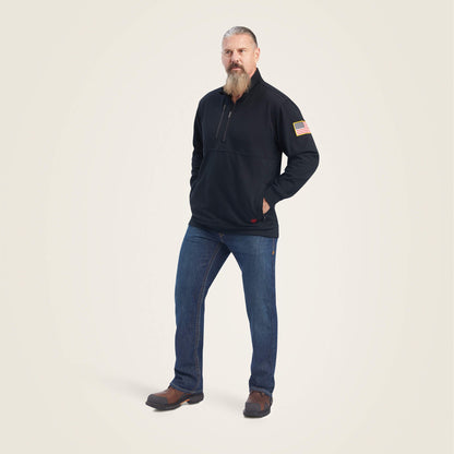 FR Durastrech Fleece 1/2 Zip Job Shirt Men | Ariat sale