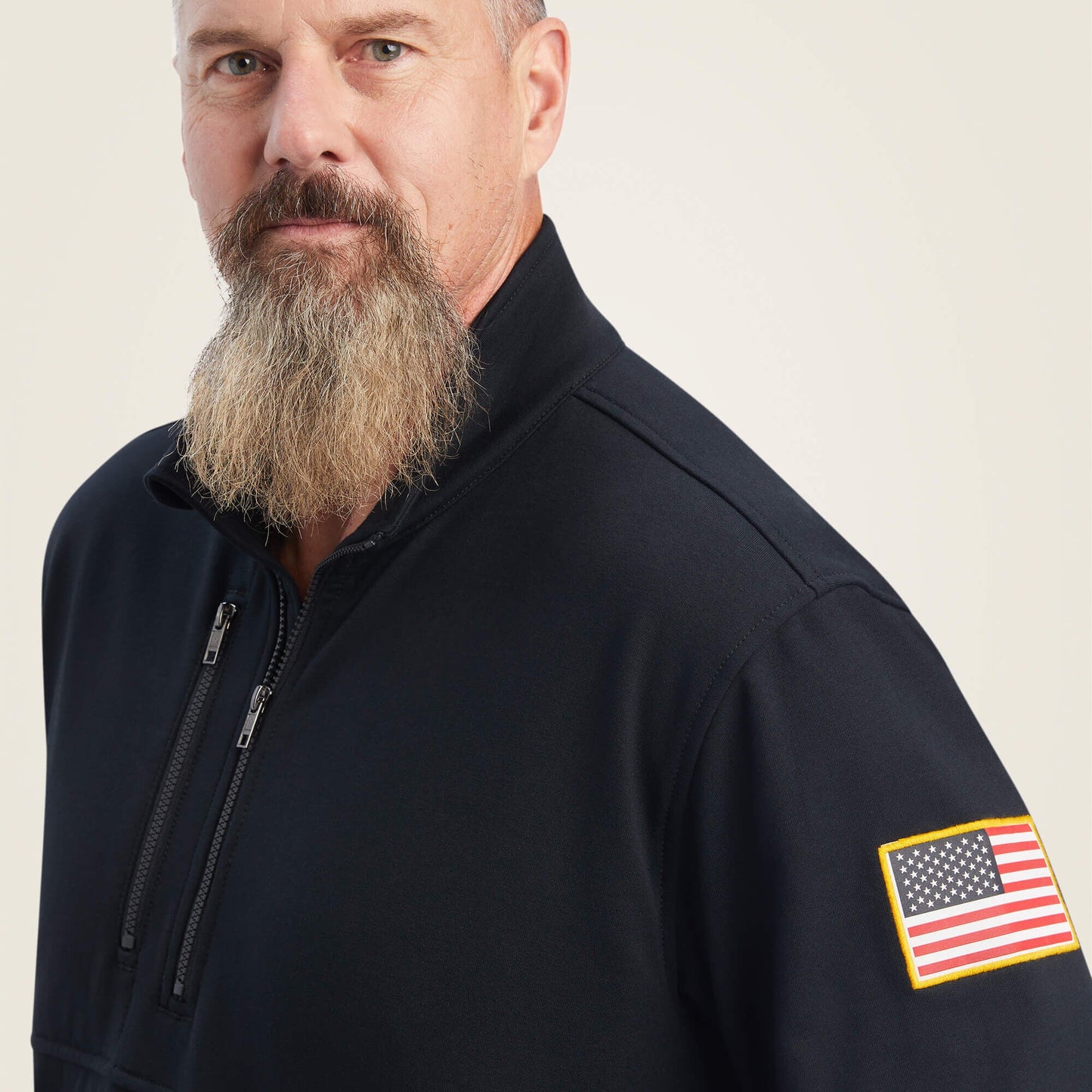 FR Durastrech Fleece 1/2 Zip Job Shirt Men | Ariat sale