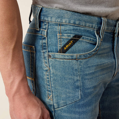 Rebar M4 Low Rise DuraStretch Edge Boot Cut Jean Men | Ariat for sale