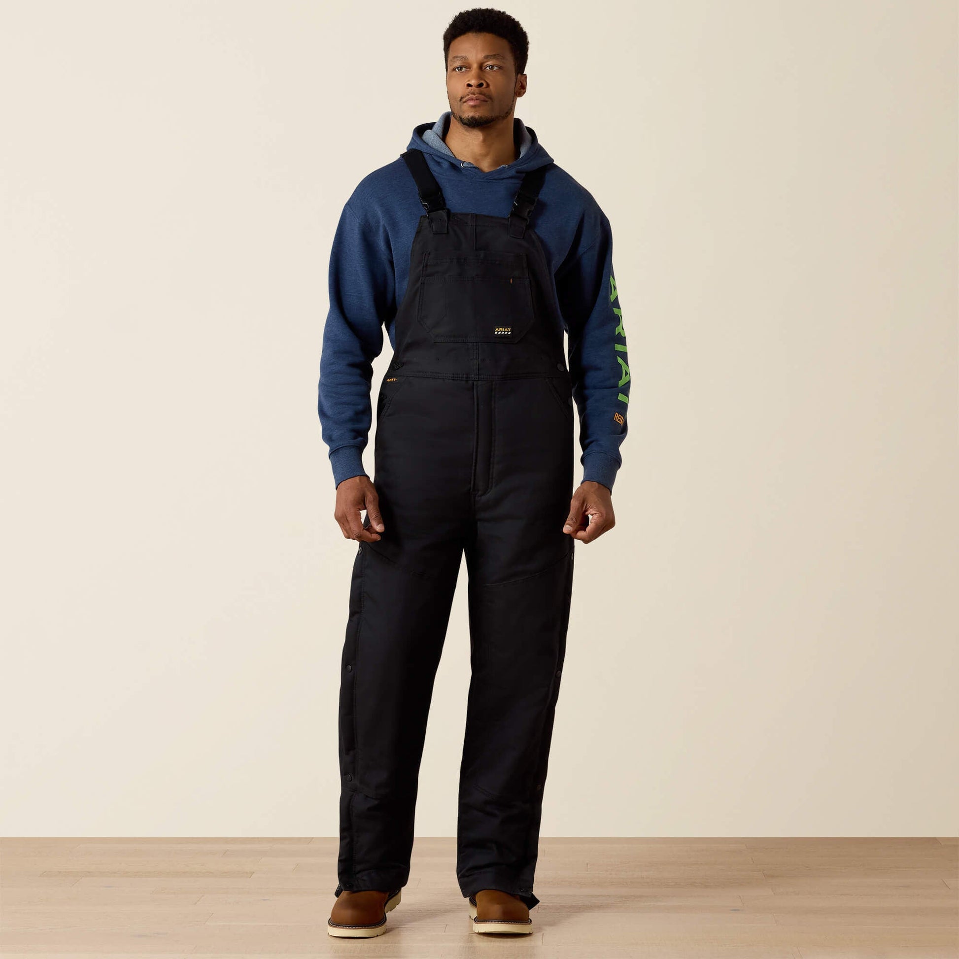 Rebar DuraCanvas Stretch Insulated Bib Men | Ariat for sale