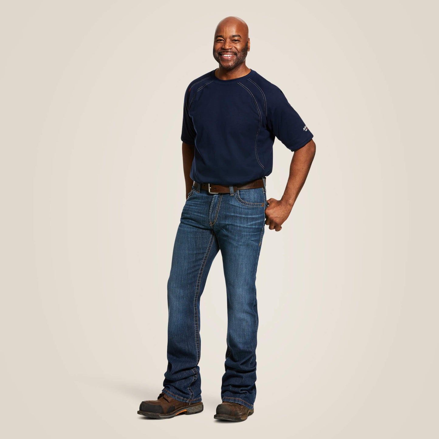 FR Work Crew T-Shirt Men | Ariat for sale