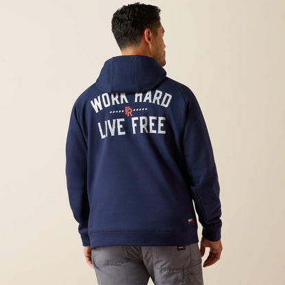 FR DuraStretch Work Hard Live Free Hoodie Men | Ariat discount