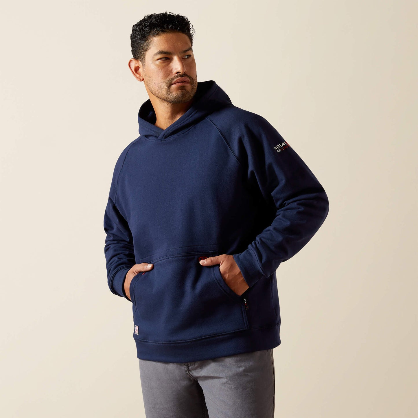 FR DuraStretch Work Hard Live Free Hoodie Men | Ariat discount