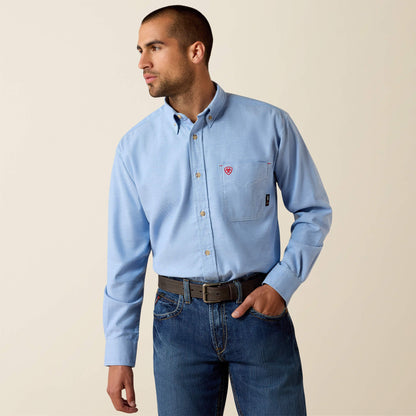 FR Solid Twill DuraStretch Work Shirt Men | Ariat sale
