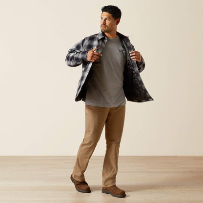 Rebar Flannel Insulated Shirt Jacket Men | Ariat online