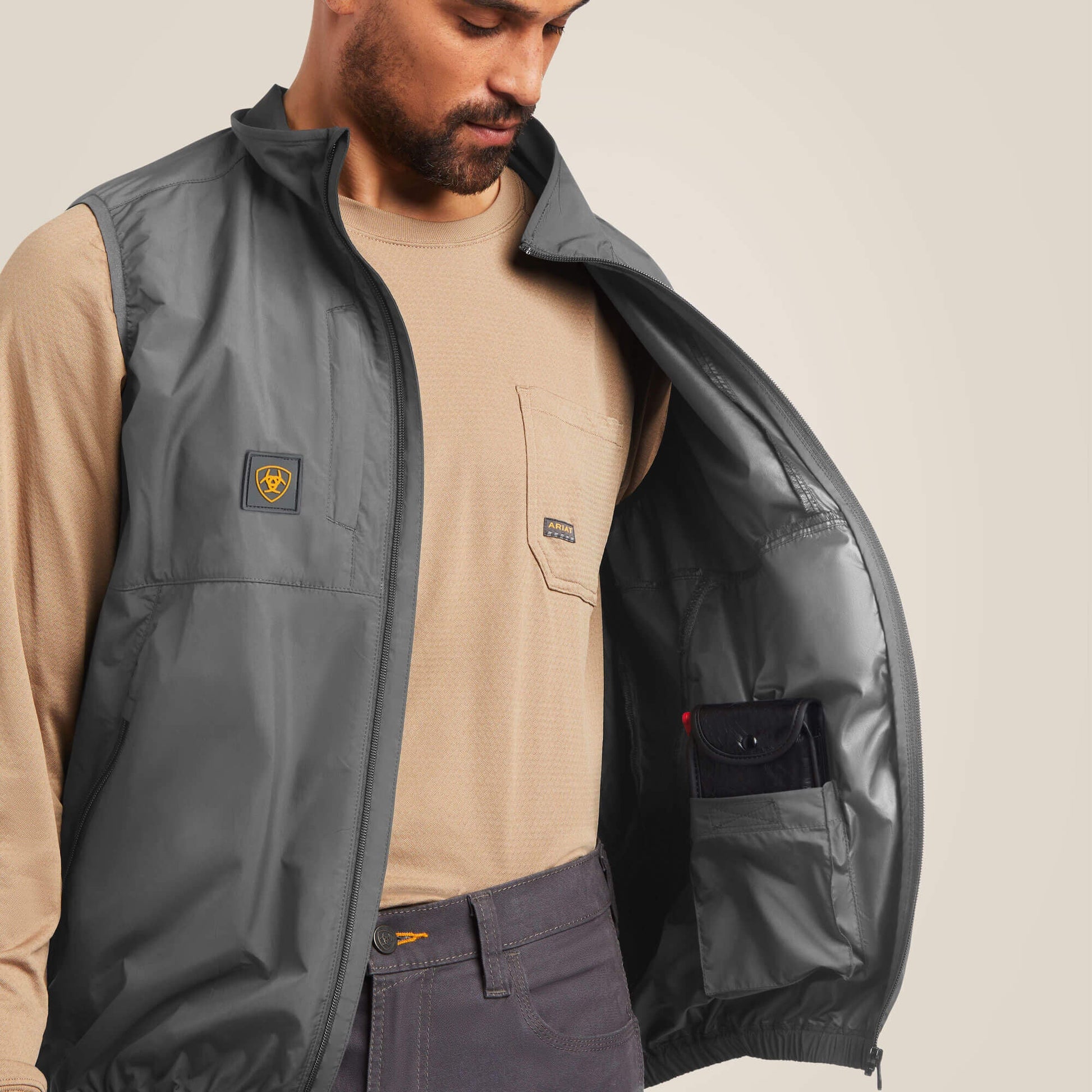 Rebar Elite Series Wind Chill Vest Men | Ariat sale