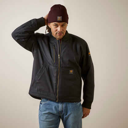 Rebar Stretch Canvas Bomber Jacket Men | Ariat for sale