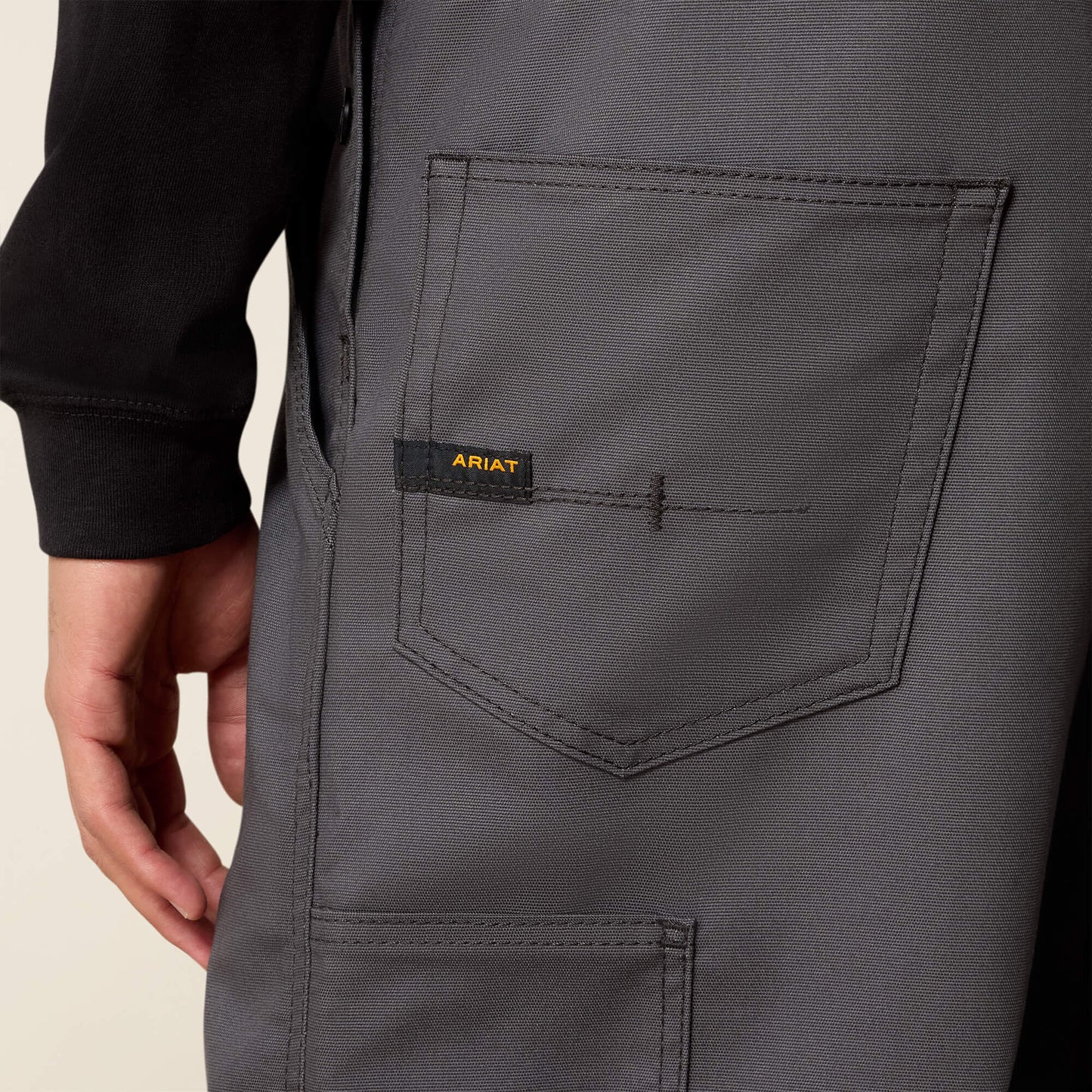 Rebar Duracanvas Unlined Bib Men | Ariat discount