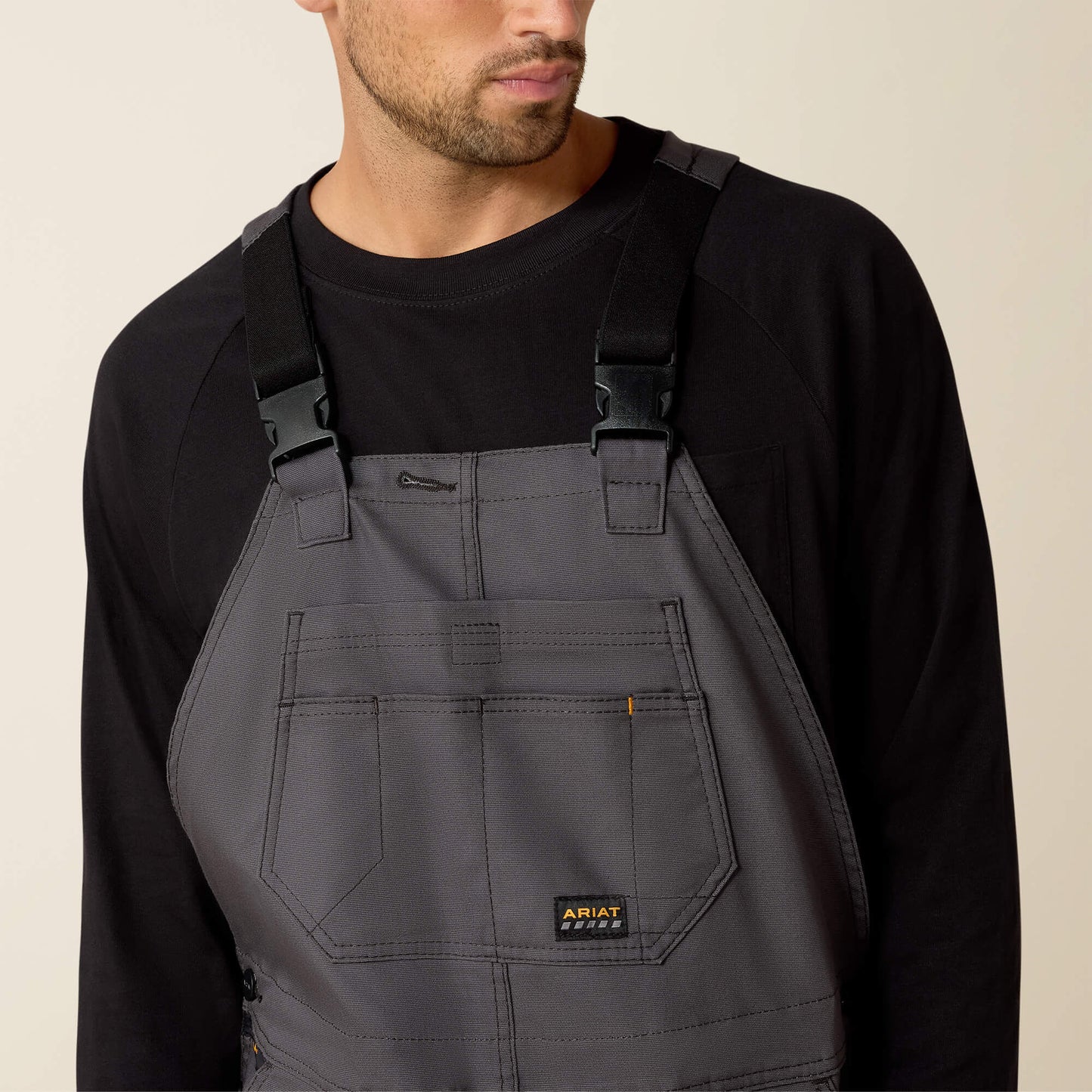 Rebar Duracanvas Unlined Bib Men | Ariat discount