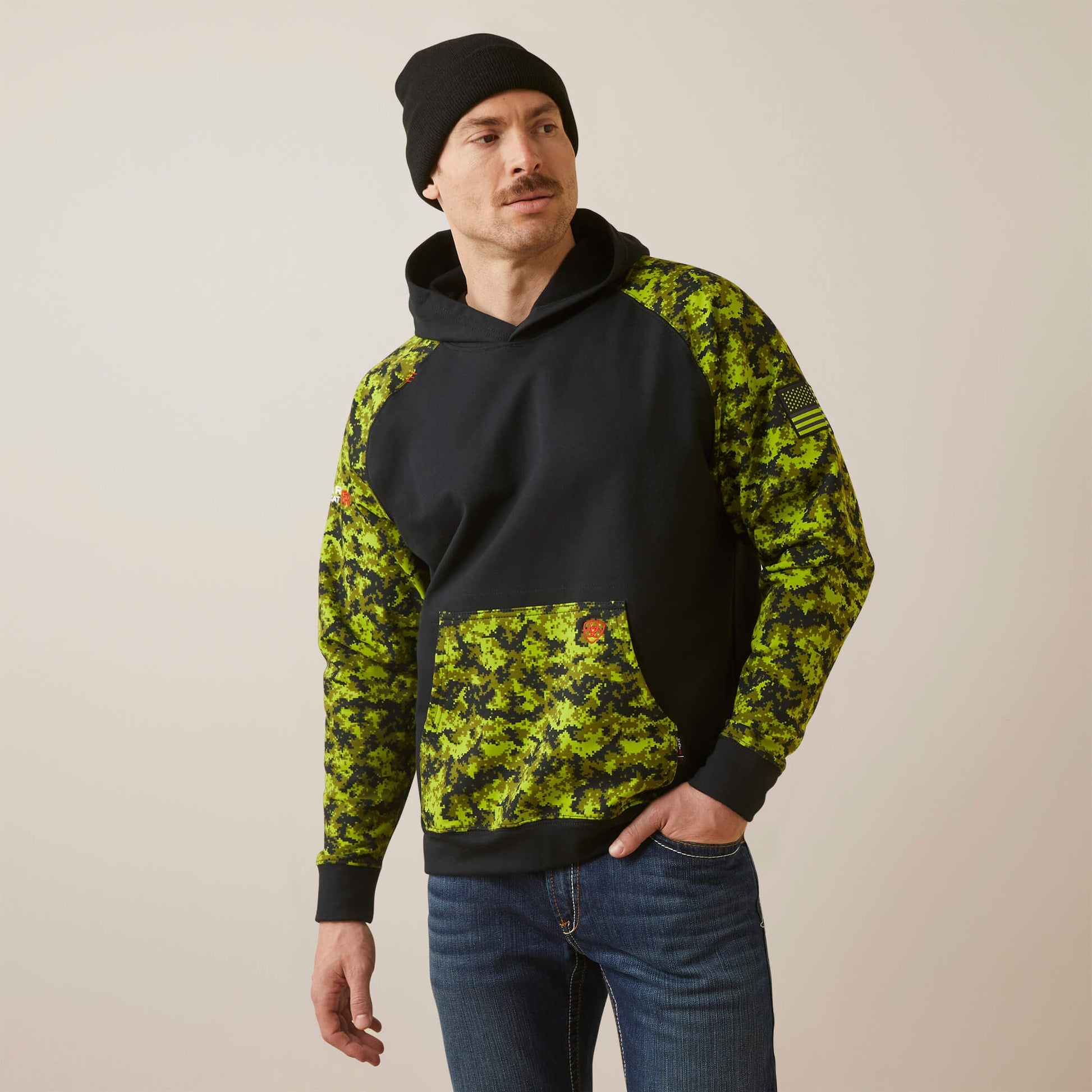 FR DuraStretch Patriot Hoodie Men | Ariat on sale