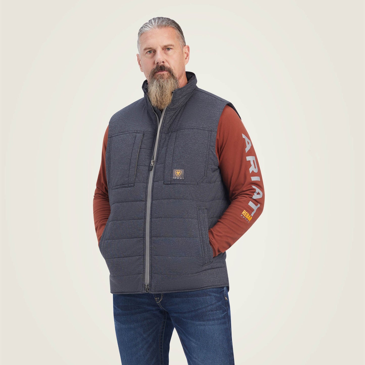 Rebar Valiant Ripstop Insulated Vest Men | Ariat for sale