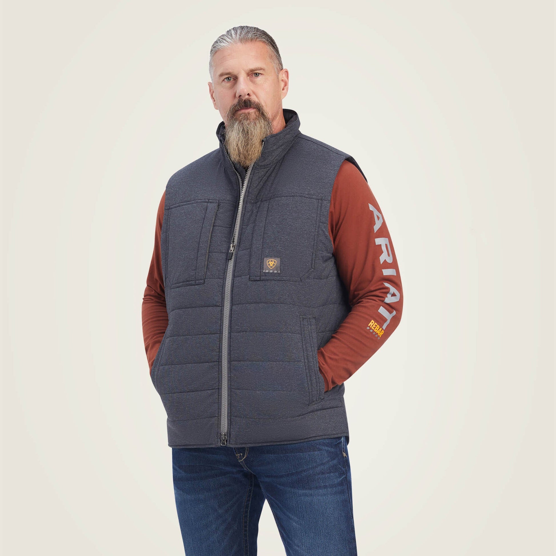 Rebar Valiant Ripstop Insulated Vest Men | Ariat for sale