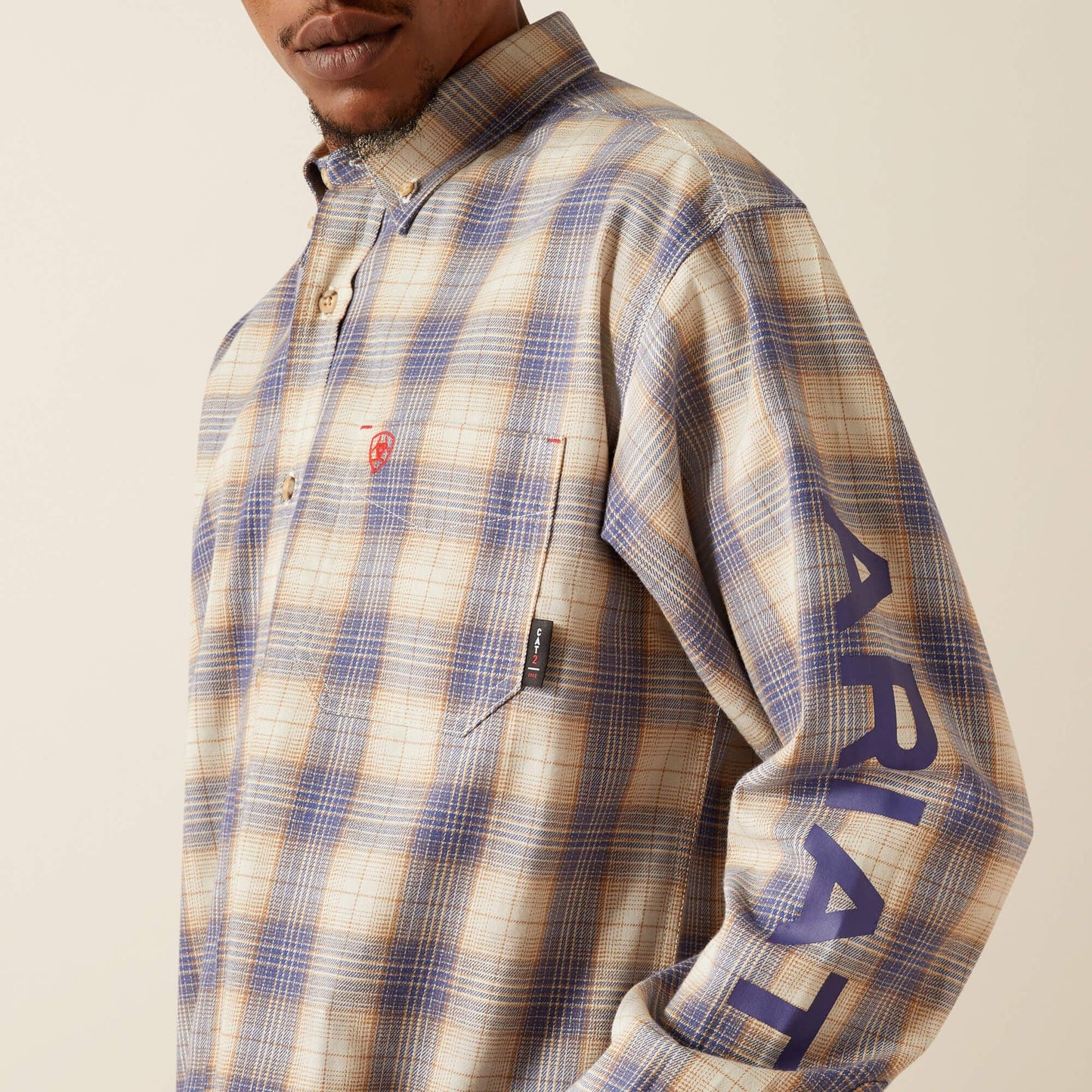 FR Crenshaw Logo Work Shirt Men | Ariat on sale