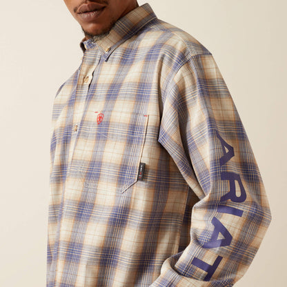 FR Crenshaw Logo Work Shirt Men | Ariat on sale