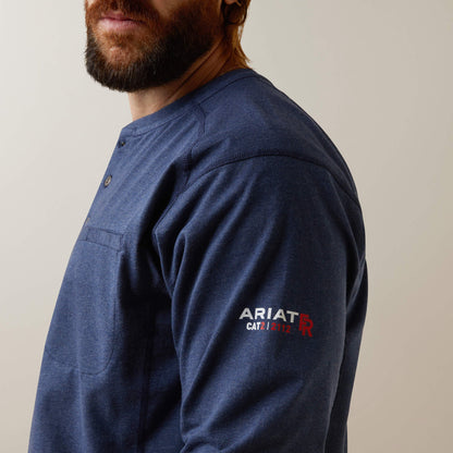 FR Air Refinery Row Graphic Henley Top Men | Ariat for sale
