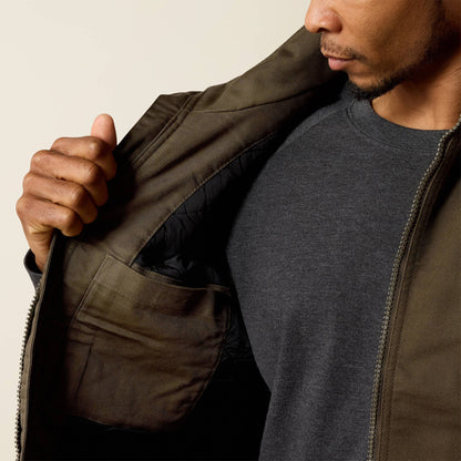 Rebar Washed DuraCanvas Insulated Vest Men | Ariat outlet