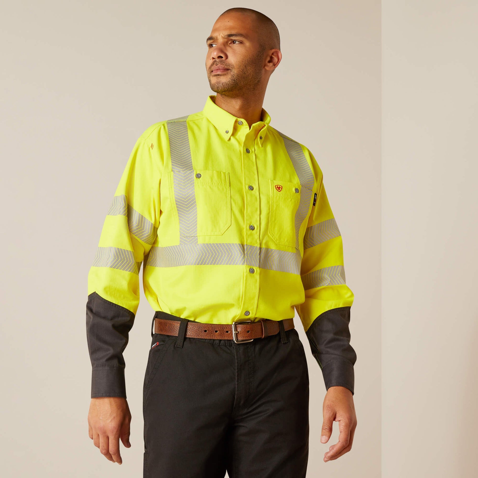 FR Hi-Vis Work Shirt Men | Ariat on sale