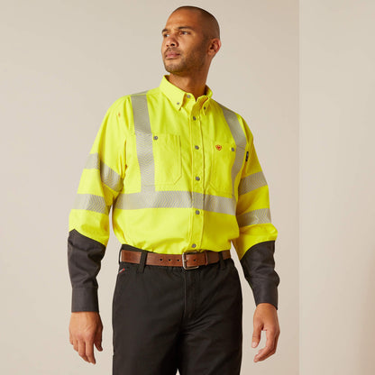 FR Hi-Vis Work Shirt Men | Ariat on sale