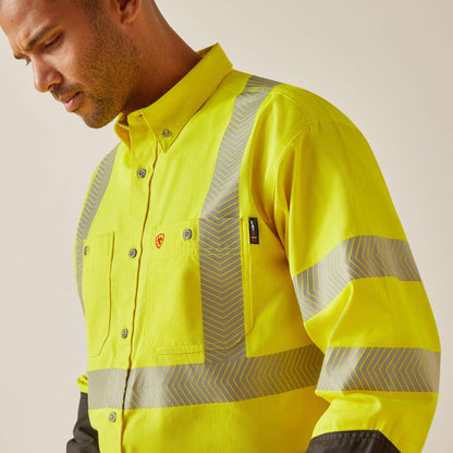 FR Hi-Vis Work Shirt Men | Ariat on sale