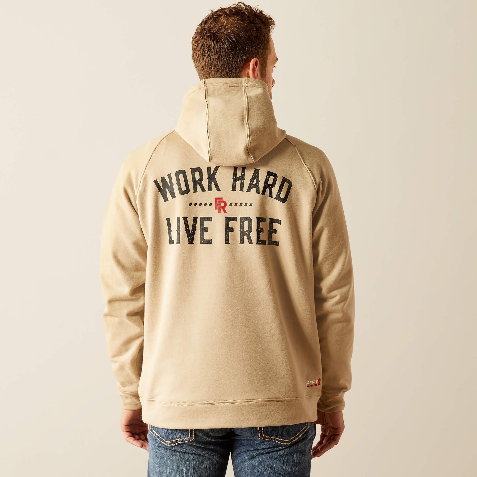 FR DuraStretch Work Hard Live Free Hoodie Men | Ariat online