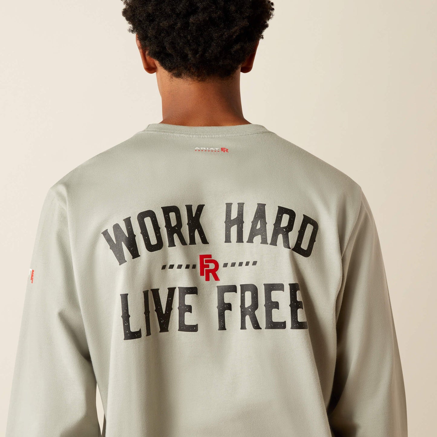 FR Work Hard Live Free T-Shirt Men | Ariat sale