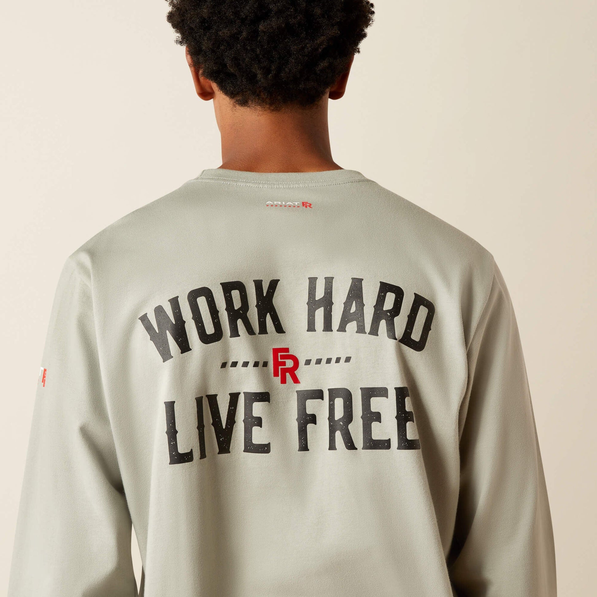 FR Work Hard Live Free T-Shirt Men | Ariat sale