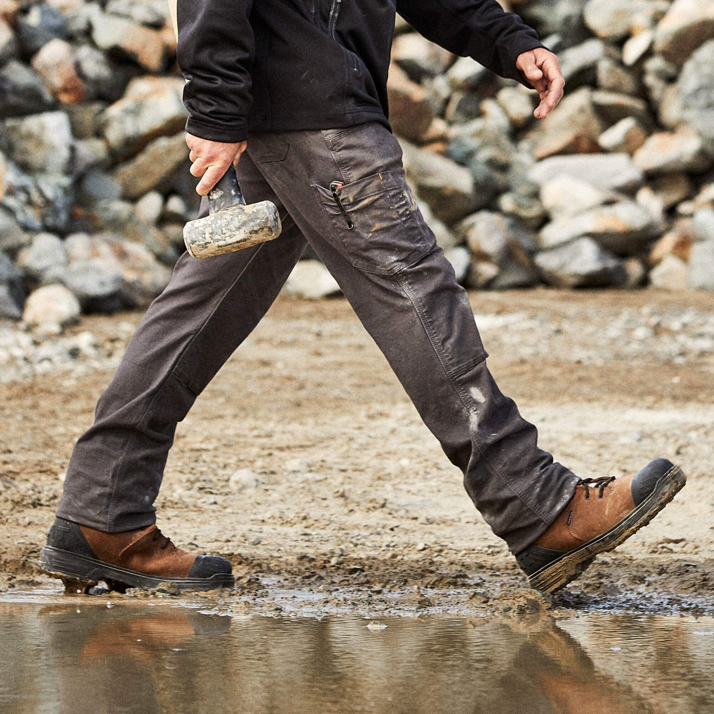 Rebar M7 Slim DuraStretch Made Tough Double Front Straight Pant Men | Ariat outlet